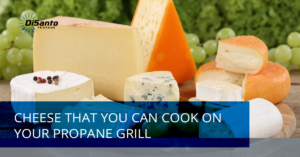 A bunch of cheese sitting on top of a table.