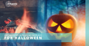 A blurry picture of a pumpkin with the word halloween written on it.